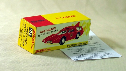 Dinky toys 103 spectrum patrol - spectrum,